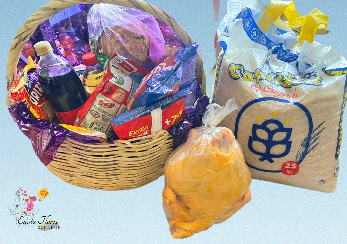 Canasta "Delicias Familiares"